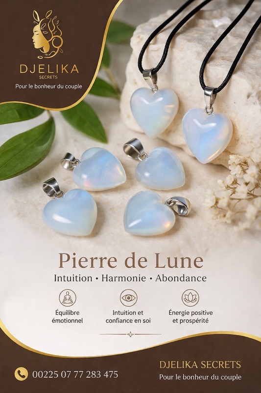 Collier Pierre de lune